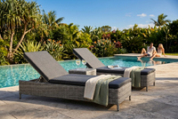 Miami Outdoor Sun Lounge | Zen White Wicker
