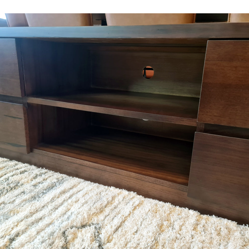 Monaco 1800 Entertainment Unit - Walnut