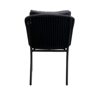 Java Black Outdoor Dining Chair