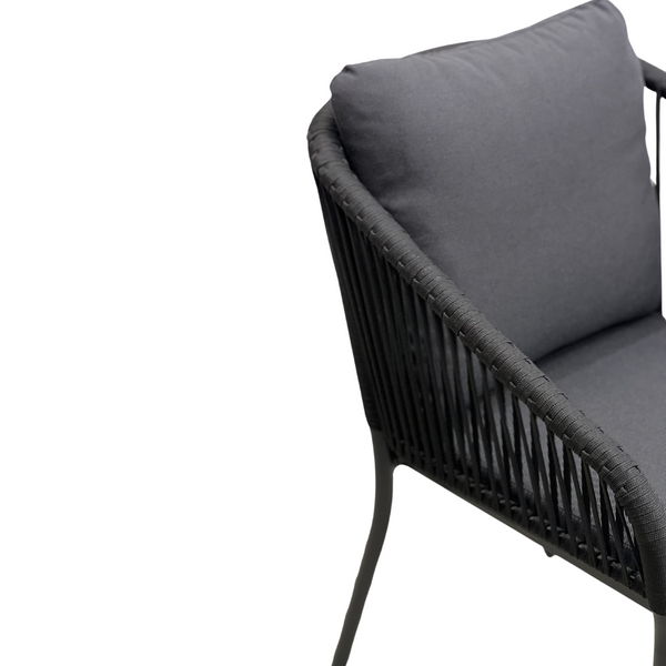 Java Black Outdoor Dining Chair