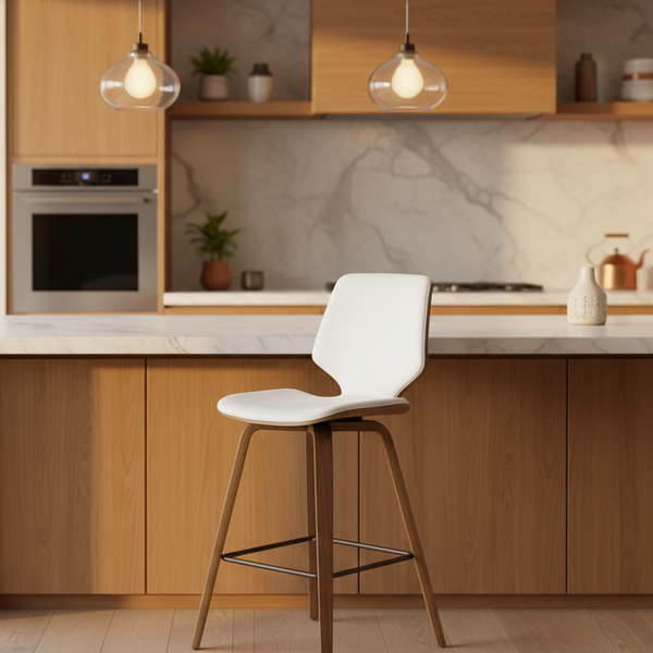 Ryde Bar Stool | Walnut