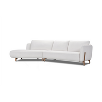 Swinford 3 Seater | Left Facing Chaise | Snow