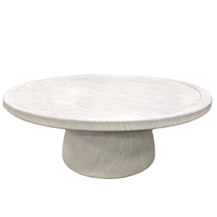 Thera Cement Round Outdoor Coffee Table