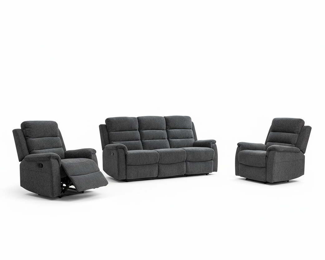 Recliner Lounge Suites Piece Suite With Reclining Chairs Royaloak