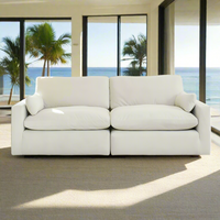 Zendaya 2.5 Seater Sofa |Ivory