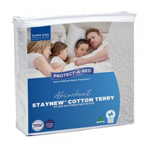 Cotton Terry Mattress Protector - King