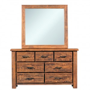 Flinders 6 Drawer Dressing Table and Mirror