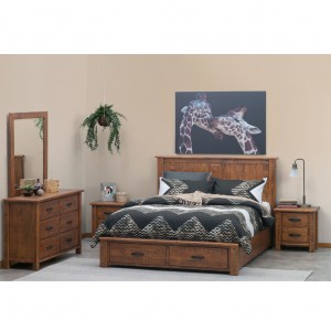 Longyard Queen Bed With Drawers Dresser Suite