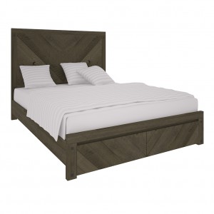 Colchester queen bed with storage