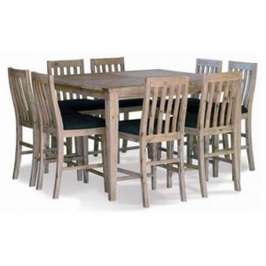 Santa Fe 9pc High Table Dining Suite