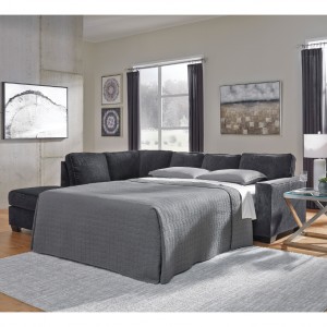 Altari 4 Seater Corner Chaise with Queen Sofa Bed 