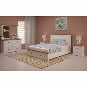 Paddington queen bed with storage