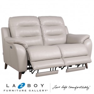 Vermont 2.5 Seater Twin Power Recliner With Power Headrests