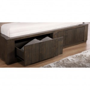 Toledo queen 2 drawer bed 